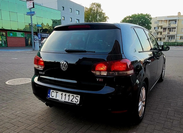 Volkswagen Golf cena 37900 przebieg: 168000, rok produkcji 2012 z Toruń małe 742